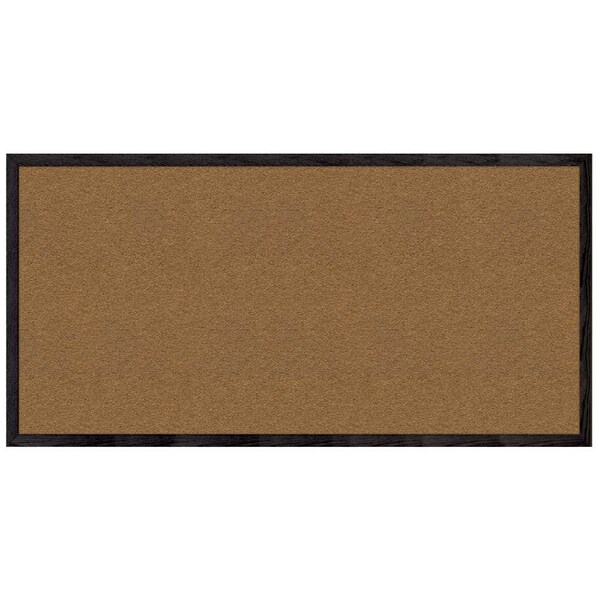 United Visual Products Decor Wood Combo Board, 36"x24", Walnut/White Porcelain & Burgundy UV702DEFAB-WALNUT-WHTPORC-DBURGU - main
